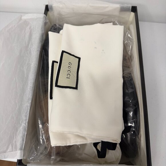 Gucci Princetown Fur Mules - Picture 11 of 16